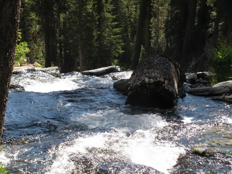 top of falls