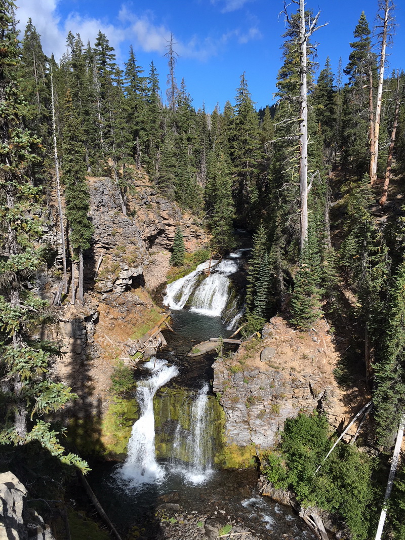 Middfle tumalo Falls