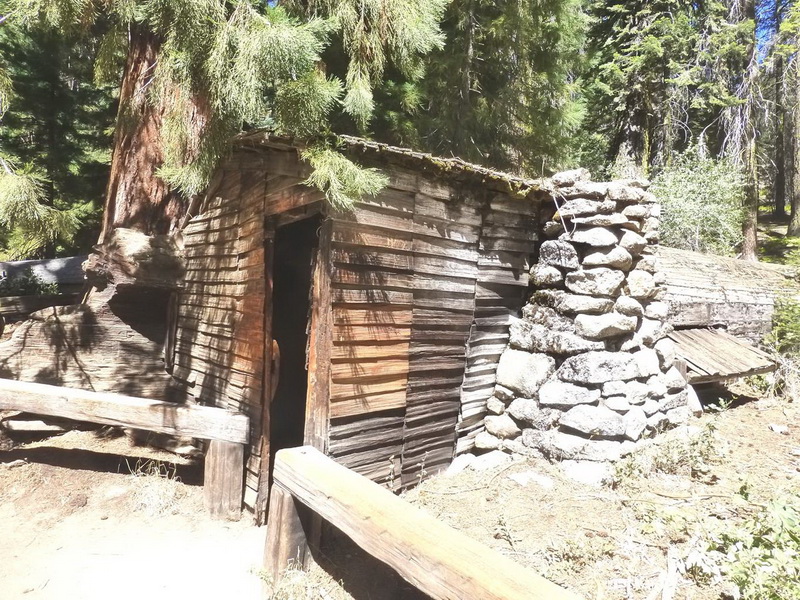 Tharp log house