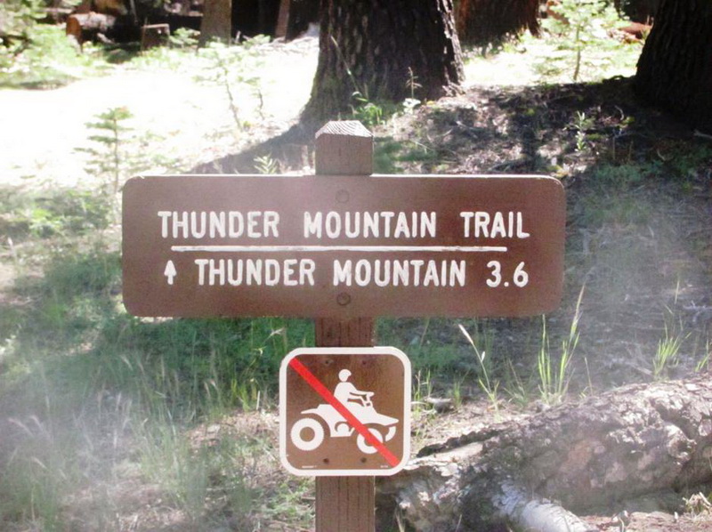 trail marker