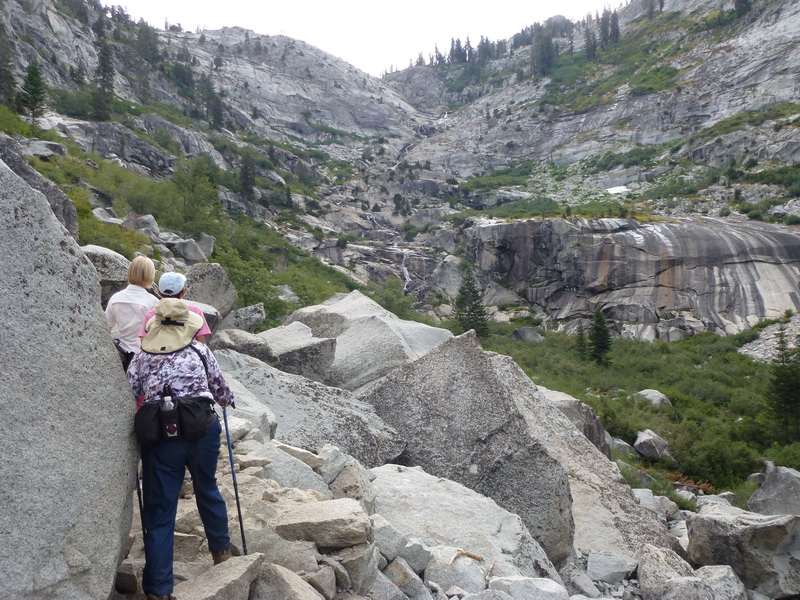 first view of falls