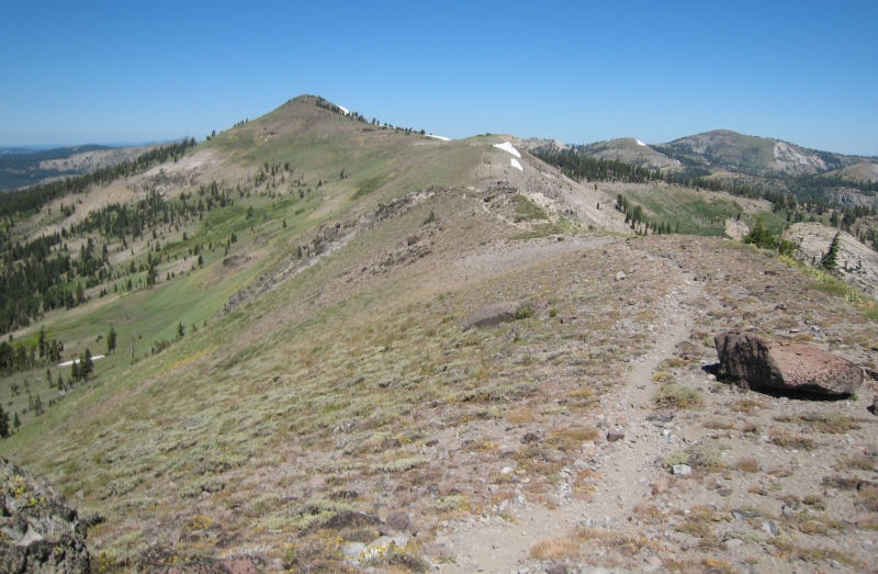 trail to Basin Peak