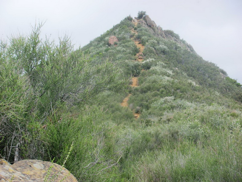 Ridge line trail