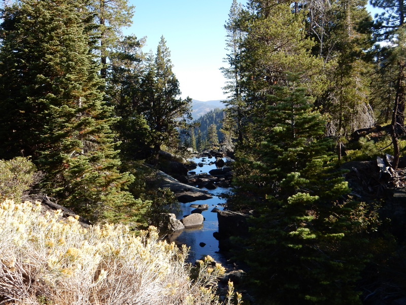 top of falls