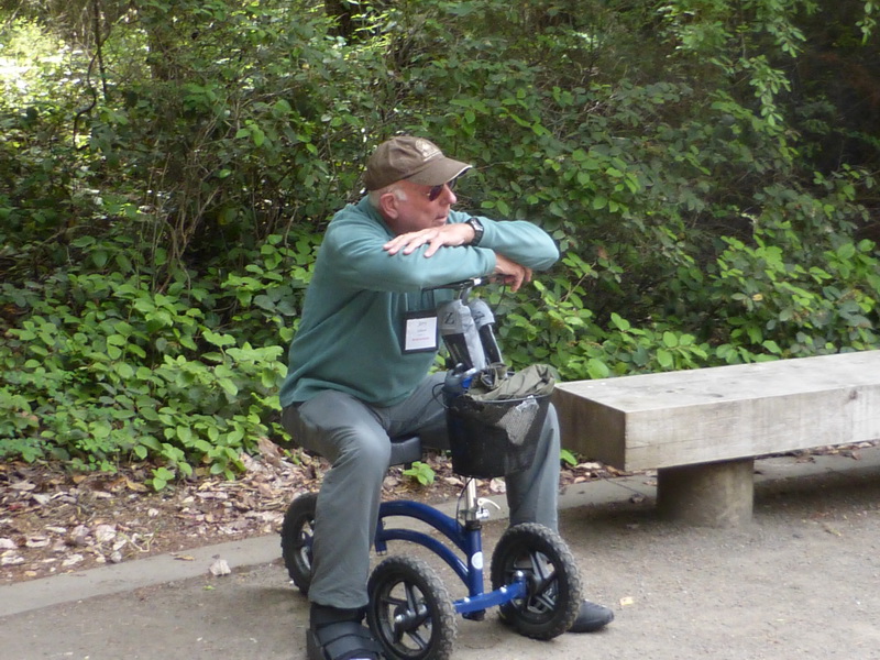 Jerry and his scooter